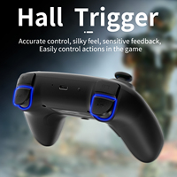 ANBERNIC Gamepad cuenta con un Hall Joystick Hall Trigger Motor de vibración compatible con conexión Wifi y tiene 5 ajustes de luz