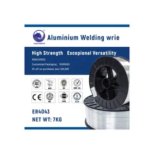 Tensileweld ER4043-Fil de soudage en aluminium MIG 7KG/bobine 0.8mm