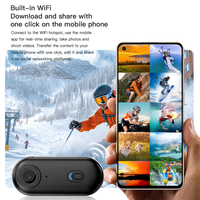 Caméra d'action miniature 1080P 4K, enregistrement vidéo Vlog, caméra sportive DV, clip magnétique dorsal, caméra portable, caméra d'action Vlog