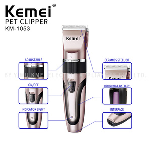 Tondeuse pour animaux <span class=keywords><strong>de</strong></span> compagnie Kemei KM 1053, rechargeable par USB, tondeuse électrique professionnelle pour animaux <span class=keywords><strong>de</strong></span> compagnie, outil <span class=keywords><strong>de</strong></span> <span class=keywords><strong>toilettage</strong></span> pour animaux <span class=keywords><strong>de</strong></span> compagnie - Product Image 3