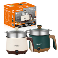 Mini-cuiseur électrique portable multifonction HALEY avec cuiseur vapeur pour étudiants, bureau, dortoir, importateurs – Direct Usine
