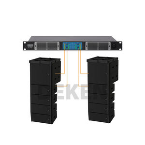 Amplificateur de puissance DEKEN DA-41000E haute puissance <span class=keywords><strong>4</strong></span> <span class=keywords><strong>canaux</strong></span> <span class=keywords><strong>1000W</strong></span> classe D 2000W 1U numérique stéréo professionnel - Product Image 1