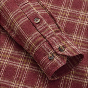 Chemise en flanelle OEM de haute qualité, coupe décontractée, respirante, écologique, polyester/coton, toucher doux, motif élégant, qualité supérieure - Product Image 2