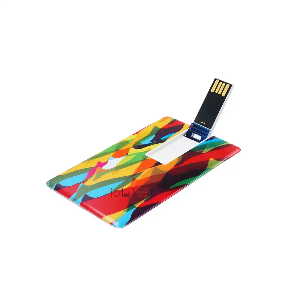 2GB 8GB 16GB 32GB רקיק מוסיקה עסקים כרטיס USB דיסק און קי אשראי כרטיס Usb עם לוגו צבעוני הדפסה
