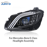 Sistema de Iluminación Automotriz Junyo, Conjunto de Faros Delanteros LED Mejorados para Mercedes-Benz Clase E W213 2016-2020