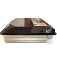 Nueva Incubadora Multifuncional de 64 Huevos con Volteo Automático de Huevos, 220V/110V/12V para Huevos de Pavo, Pollo, Pato y Ganso