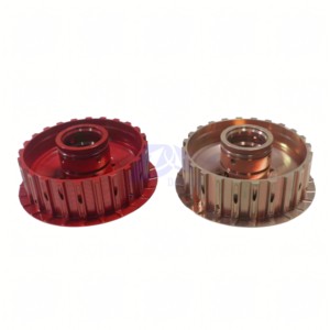 ดรัมคลัตช์ CNC Machined สำหรับเกียร์อัตโนมัติแบบขยายความจุสำหรับงานหนัก รุ่น 8HP70  วัสดุอะลูมิเนียม 7075-T6  38 สลายน์ ผลิตด้วยเครื่อง CNC - Product Image 3
