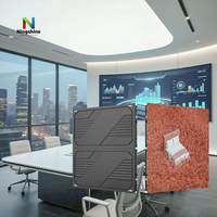Düşük Güçlü 600x675mm Yönetim Kurulu COB Ekranı Döküm Alüminyum Kabin Ön Servis COB Panel Video Duvarı