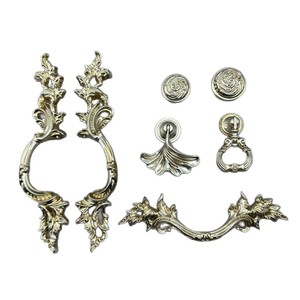 Popular Zinc Alloy Modern Durable Single Double Hole <b>Cabinet</b> Door Drawer Handle for Furniture Installation - Product Image 1