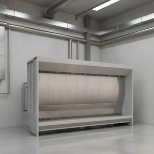 Cabina di Verniciatura Industriale XCWDTDR a Umido con Lavaggio ad Acqua per Fabbriche - Product Image 2