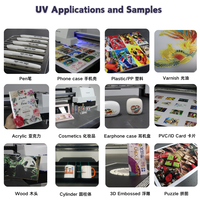 Impresora UV A2 OEM ODM 4060PRO de Cama Plana con Doble Cabezal XP600 para Personalización de Etiquetas Industriales, Fábrica Verificada