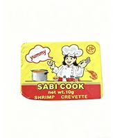 Bouillon de crevettes halal, cubes de 12 g, avec mélange d'assaisonnements