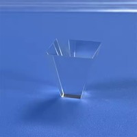 Prisme optique K9 verre lumière Guide tuyau colonne carré triangulaire losange personnalisé conique puissance solaire Cpv lentilles optiques