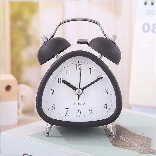 클래식 북유럽 창조적 인 탁상 시계 간단한 어린이 알람 시계 탁상 침대 학생 책상 시계
