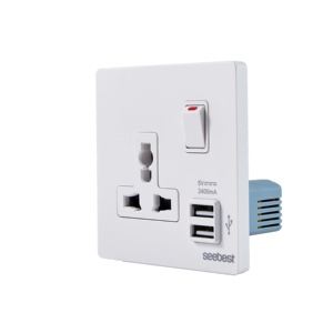 <strong>Single</strong> <strong>Switch</strong> Power Supply Light <strong>Switch</strong> and <strong>Socket</strong> Home Electric Wall <strong>Switches</strong> and <strong>Socket</strong> - Product Image 5