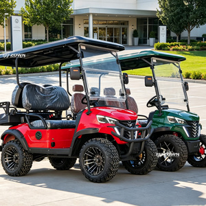 Electric Golf Cart High Quality 4 Seater Electric Golf Cart Extended Version for Golf Club Resort & VIP Transportation - Product Image 1