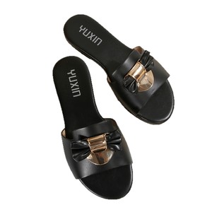 <span class=keywords><strong>Sandalias</strong></span> <span class=keywords><strong>Planas</strong></span> <span class=keywords><strong>de</strong></span> Primavera Verano <span class=keywords><strong>para</strong></span> <span class=keywords><strong>Mujer</strong></span> con Punta Redonda, Hebilla <span class=keywords><strong>de</strong></span> Mariposa, Suela Suave y Transpirable, Pantuflas <span class=keywords><strong>para</strong></span> Caminar por la Playa - Product Image 5