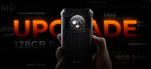 F101 Pro High Performance 5.45'' HD <b>4G</b> Rugged <b>Phone</b> 10600mAh Octa-core Processor Android 13 Fossibot NFC <b>Mobile</b> <b>Phone</b> 8+128GB - Product Image 5