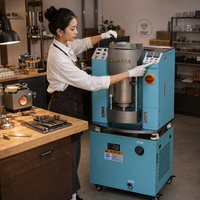 Équipement de moulage sous vide compact pour bijoux en or 1 kg, pour atelier d'usine, production de moules personnalisés, fourniture directe du fabricant