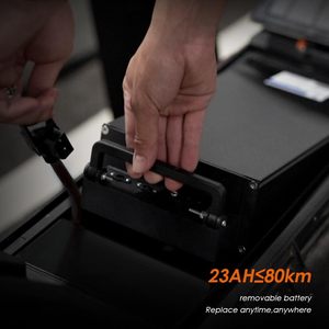 สกู๊ตเตอร์ออฟโรด Kukirin G3 Pro มอเตอร์คู่ 1200 วัตต์ แบตเตอรี่ 23.2 แรงม้า ระยะทางวิ่ง 80 กม. โครงอะลูมิเนียม รับน้ำหนักได้ 120 กก. G3 Pro G3 Pro G3 - Product Image 4