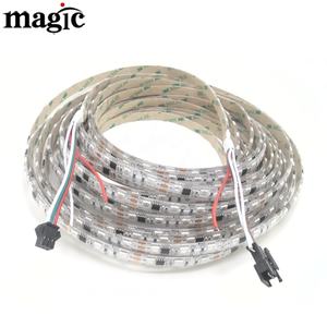 5 فولت 12 فولت 24 فولت WS2811 IC SMD5050 <span class=keywords><strong>RGB</strong></span> مقاوم للماء طلاء غراء IP65 10 متر لون الأحلام WS2811 ضوء شريط LED - Product Image 3