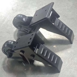 Nouveauté Roulettes Pivotantes Robustes à Rotation à 360 Degrés Roues en Nylon et Acier pour Meubles Levage Déplacement Travailleur du Bois - Product Image 3