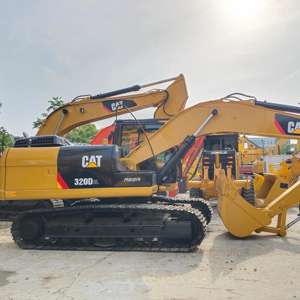 รถขุดตีนตะขาบไฮดรอลิกแบบ320D2L 21ตันปั๊มกระปุกเกียร์แบบญี่ปุ่น - Product Image 1