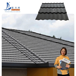 Teja Metálica <span class=keywords><strong>con</strong></span> Recubrimiento de Piedra, Estilo Madera, Techo Elegante y Duradero - Product Image 3