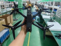 Dron Profesional FPV de 7 Pulgadas con Carga Útil de 2 KG, Transmisión ELRS 915 5.8G, Servo Cámara SpiderRC F405 BL32 4EN1