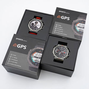 Montre connectée homme 2026 DM58 avec écran AMOLED 1,43'', appels Bluetooth, étanchéité 5 ATM, boussole, altimètre, GPS sportif pour activités de plein air - Product Image 4