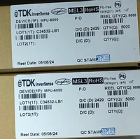 Sensor IMU 6-Axis InvenSense MPU6500 Giroskop Akselerometer SPI I2C QFN24 16-bit 0.5Hz-625Hz Bandwidth untuk Drone, Robot, VR/AR, IoT