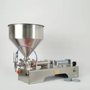 Guangzhou Packing Machine Plastic Glass Bottle High Viscous Filling Machine Hair Shadow Container Filler Honey Filling Machinery