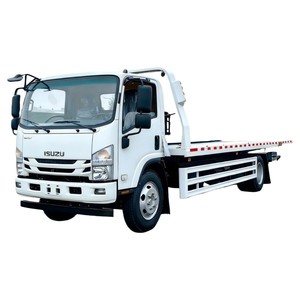 Camión de Remolque de Plataforma Plana Isuzu 700P 4x2, Grúa de 3 Toneladas con Plataforma Deslizante, Camión de Recuperación con Plataforma Deslizante de 5 Toneladas - Product Image 1