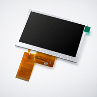BOE 4,3 Zoll TFT IPS Grafik-LCD-Panel 480x272 Auflösung RGB 40PIN LVDS I2C LED-Hintergrundbeleuchtung Helligkeit 600 Cd/m² ILI6485 COG
