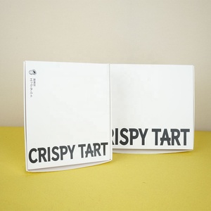 Hộp in ấn tùy chỉnh các tông giấy thực phẩm pho mát forcustard trứng trứng thuyền Tart khay bao bì hộp - Product Image 1