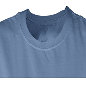 Camiseta de Manga Corta con Cuello Redondo, Estilo Urbano, Ecológica y Personalizada para Mujer, Hecha de Felpa de Algodón Orgánico Transpirable, Color Gris - Product Image 2