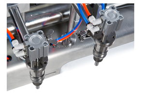 Macchina riempitrice digitale semi automatica a 2 ugelli a due teste per sapone liquido olio Gel siero lozione Shampoo succo d'acqua - Product Image 6