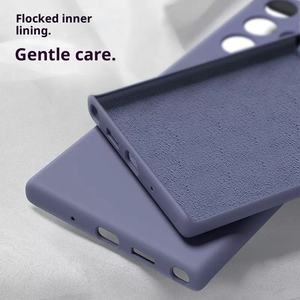 Custodia in Silicone liquido di lusso per Samsung Galaxy S25 24 S23 S22 S21 Plus Ultra A54 A34 A53 A52S Cover posteriore antiurto accessori - Product Image 4