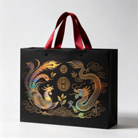 Sacs en papier de luxe personnalisés de haute qualité pour cadeaux, boîtes à thé haut de gamme, avec options de logo et de marquage de l'entreprise