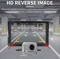 Cámara de Tablero Premium para Camiones de 7 Pulgadas con 2 Cámaras 1080P, Rastreo GPS 4G y Visión Nocturna para Vehículos Comerciales