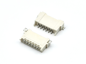 ขั้วต่อพินเฮดเดอร์แบบแนวนอน SMT DIN ขนาด 1.25 มม. สำหรับเวเฟอร์  วัสดุไนลอน สำหรับ PCB 6 ขา - Product Image 5