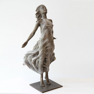 Professional supply life size bronze nude woman and man statue - Product Image 3