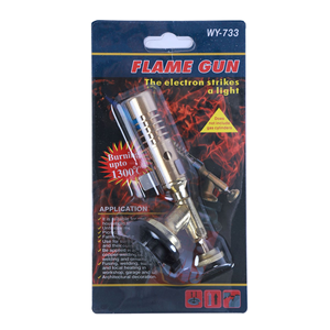 Torche à <span class=keywords><strong>gaz</strong></span> de soudage Pistolet à flamme Lance-flammes <span class=keywords><strong>Camping</strong></span> en plein air BBQ Pistolet à chaleur de soudure portable Torche à <span class=keywords><strong>gaz</strong></span> butane - Product Image 2