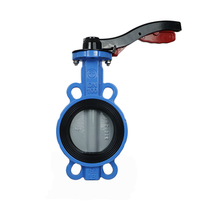 Tùy Chỉnh DN80 DN100 Của Nhãn Hiệu PTFE Lót Van Bướm Wafer Xử Lý Dễ Uốn Sắt Van Bướm Keystone Cho Nước Phương Tiện Truyền Thông - Product Image 1