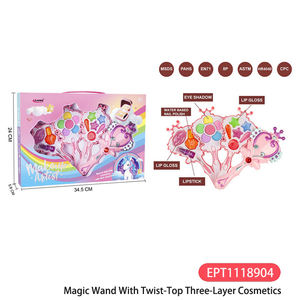 Funda reversible EPT Rainbow Dolls, Cosméticos para niños y niñas, juego <span class=keywords><strong>de</strong></span> maquillaje para casa, cosméticos, belleza, juguetes para juego <span class=keywords><strong>de</strong></span> imitación para niñas - Product Image 5