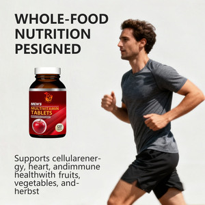 Tabletas Multivitamínicas Personalizadas para Hombre con Suplemento de Granada, Energía, Metabolismo, Fuerza, Resistencia, Enfoque y Memoria - Product Image 3