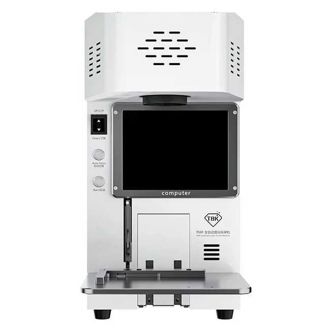 TBK958F 20W Fiber Automation Mobile Back Glass Laser Machine for iPhone Phone Repair Industries