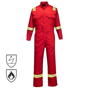 Combinaison ignifuge de sécurité FRC, résistante aux flammes, retardateur de flamme, fournie par l'usine - Product Image 4