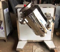 Nouvelle Machine de Mélange Statique 3D Automatique pour Revêtement en Poudre Sèche 50kg avec Boîte de Vitesses Industrielle Chimique à Roulements