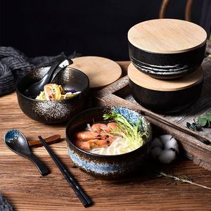 Tazón de Porcelana Japonesa Hecho en Horno, Ecológico, Minimalista, para Servir Cereales, Sopa, Postre, Arroz y Ensalada, Apto para Microondas - Product Image 2
